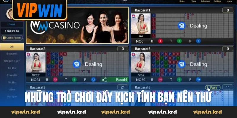Những trò chơi đầy kịch tính bạn nên thử